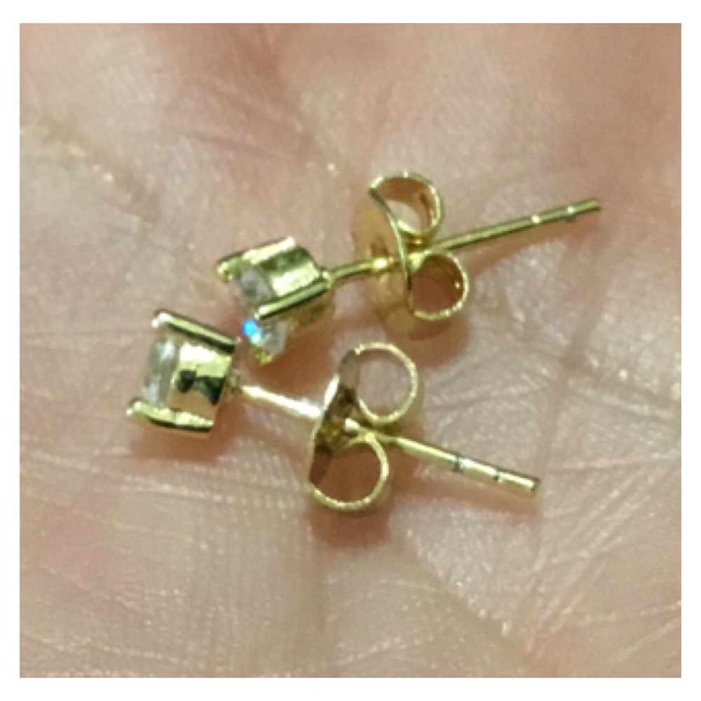 New! POXTEX 3 set 14K SS Pierced Earring Set - Picture 10 of 11